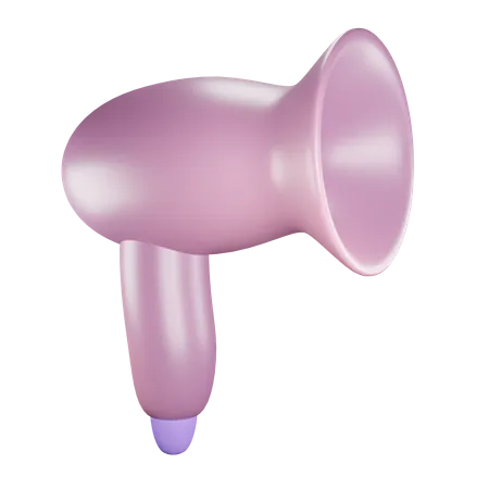 Hair Dryer  3D Icon