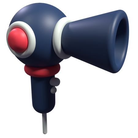 Hair Dryer  3D Icon