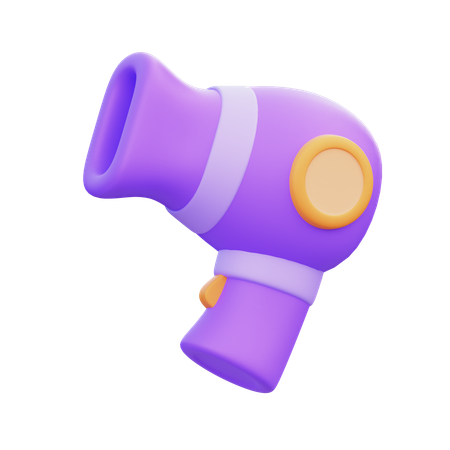 Hair Dryer  3D Icon