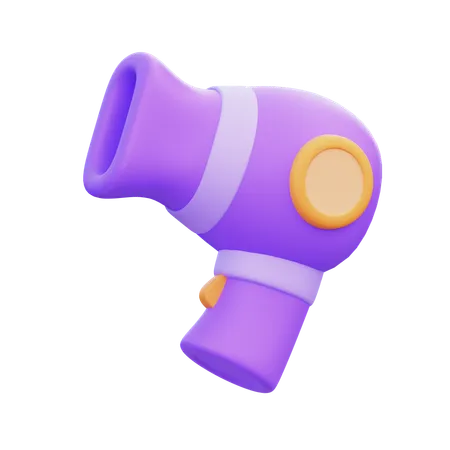 Hair Dryer  3D Icon