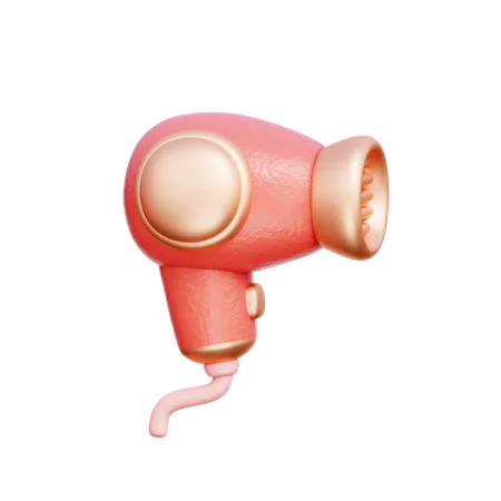 Hair Dryer  3D Icon