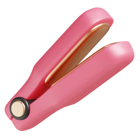 Hair Straightener  3D Icon