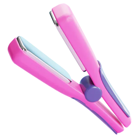 HAIR STRAIGHTENER  3D Icon