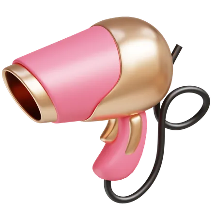 Hairdryer  3D Icon