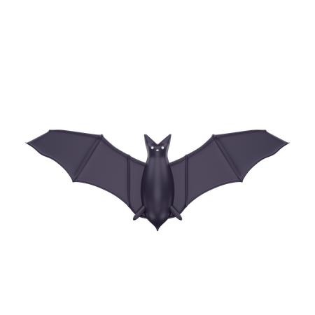 Halloween Bat  3D Icon