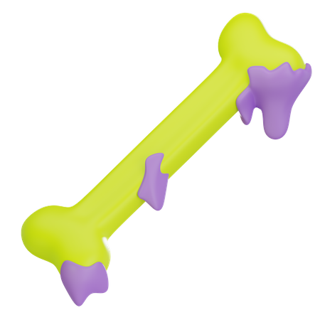 Halloween Bone  3D Icon