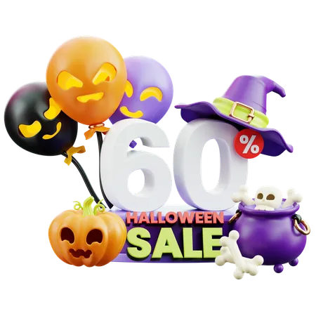 Halloween Sale  3D Icon