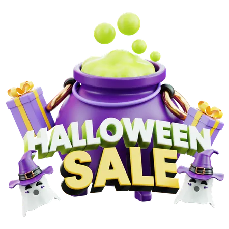 Halloween Sale  3D Icon