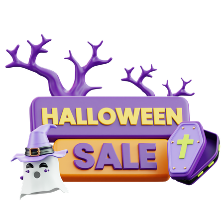 Halloween Sale  3D Icon