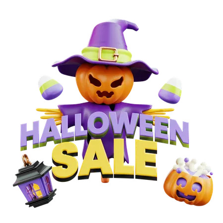 Halloween Sale  3D Icon