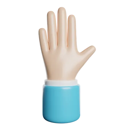 Hand  3D Icon