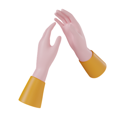 Hand gesture  3D Icon