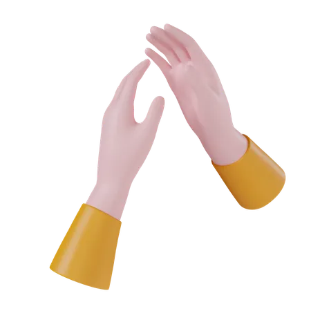 Hand gesture  3D Icon