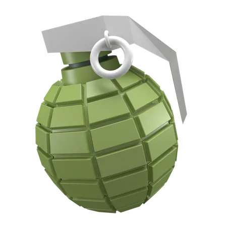 Hand Grenade  3D Icon