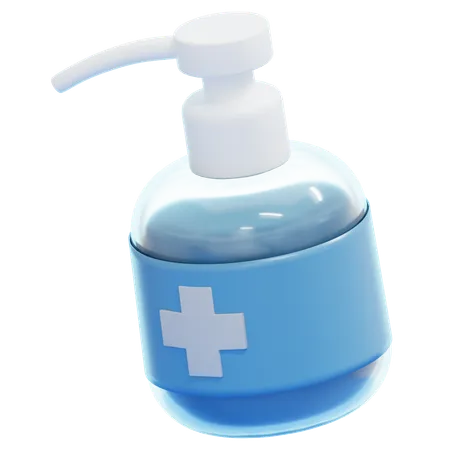 HAND SANITAZER  3D Icon