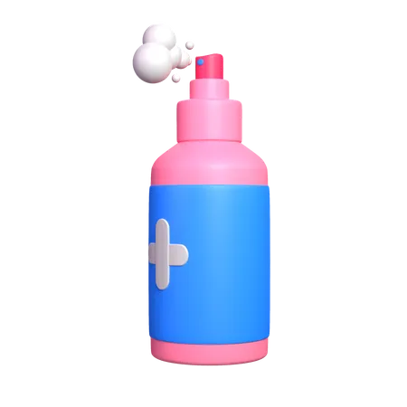 Hand Sanitizer  3D Icon