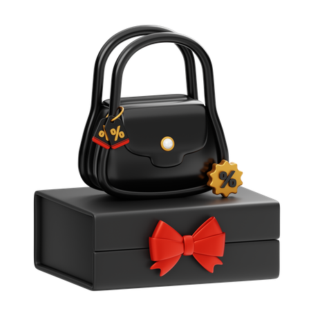 Handbag Sale  3D Icon