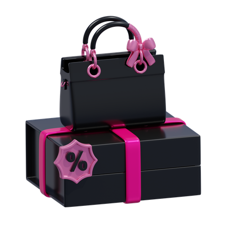 Handbag Sale  3D Icon