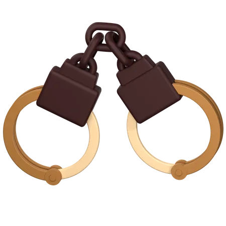 Handcuffs  3D Icon