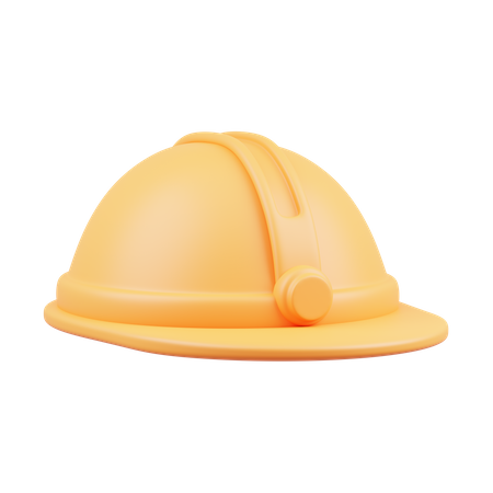 Hard Helmet  3D Icon