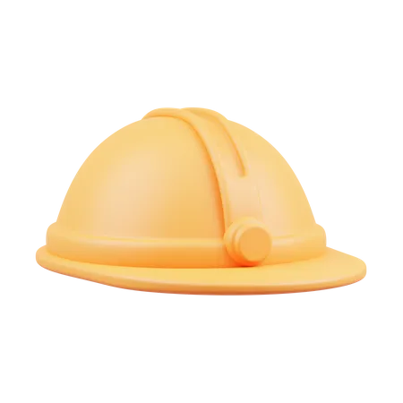 Hard Helmet  3D Icon