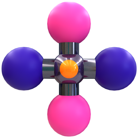 Harmonia geométrica vibrante  3D Icon