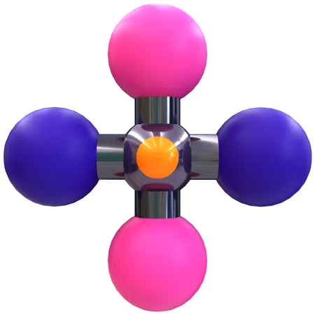 Harmonia geométrica vibrante  3D Icon