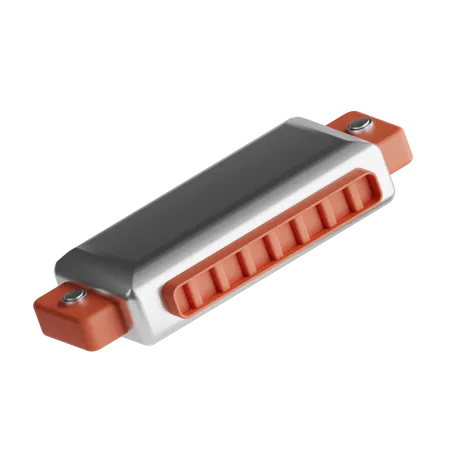 Harmonica  3D Icon