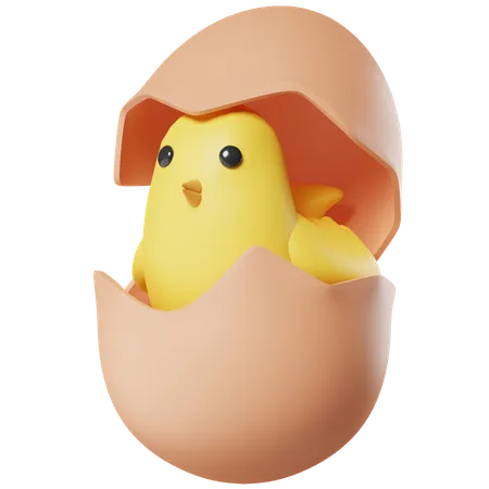 Hatch Egg  3D Icon