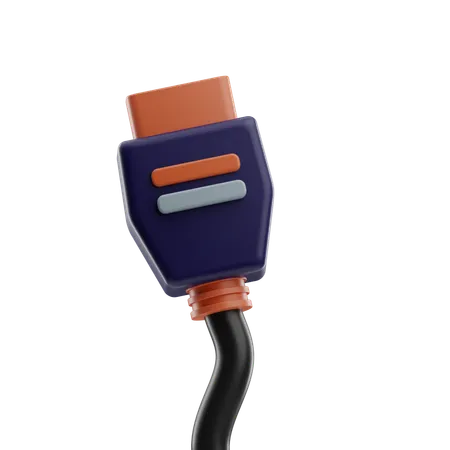 HDMI-Anschluss  3D Icon