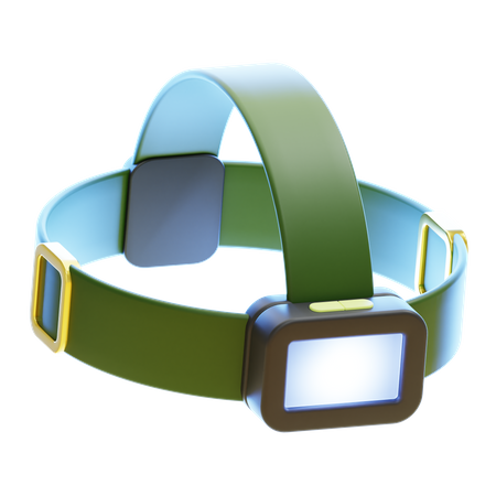 Headlamp  3D Icon