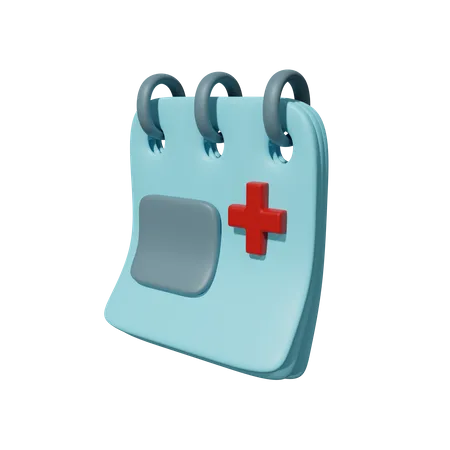 Health Checkup Schedule  3D Icon