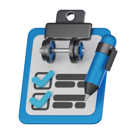 Health Report  3D Icon