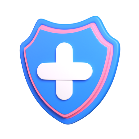 Health Security  3D Icon