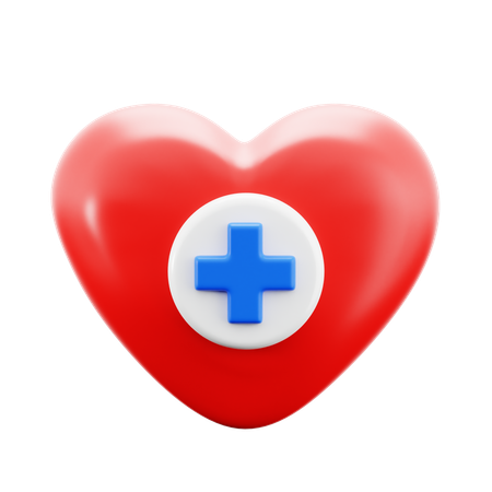 Heart Attack  3D Icon