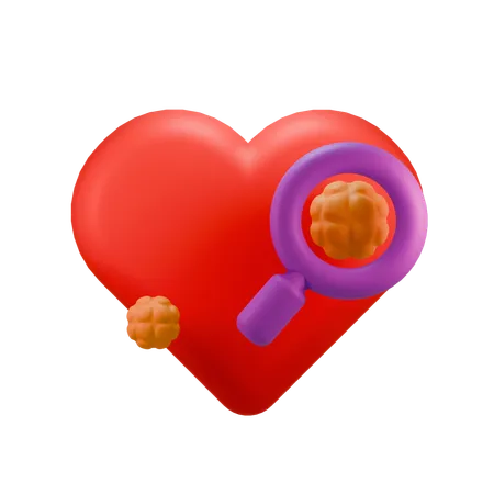 Heart Diagnostic  3D Icon