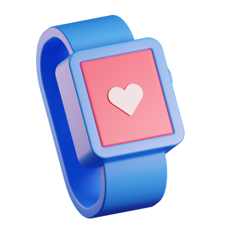 Heartbeat Monitor  3D Icon