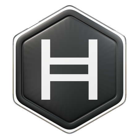 Hedera (HBAR)-Abzeichen  3D Icon