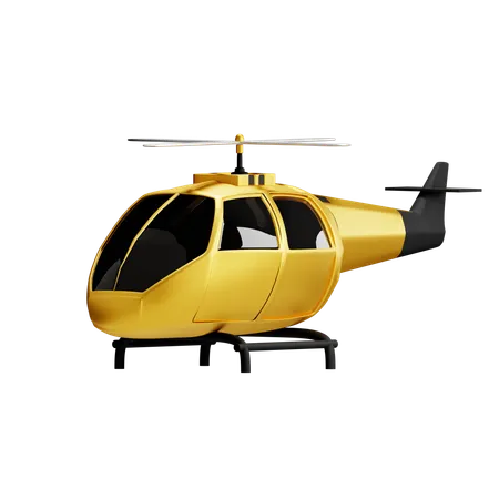 Helicopter  3D Icon