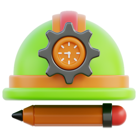 Helmet  3D Icon