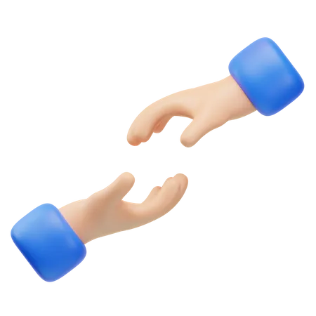 Help Hand Gesture  3D Icon