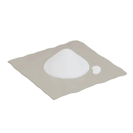 Heroin Powder  3D Icon