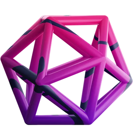 Hexagon  3D Illustration