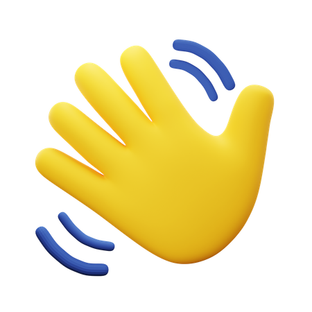 Hi Gesture  3D Icon