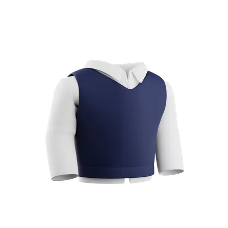 High School Uniform  3D Icon