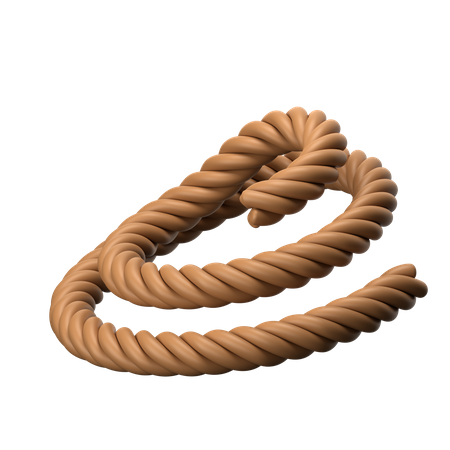 Hiking Rope  3D Icon