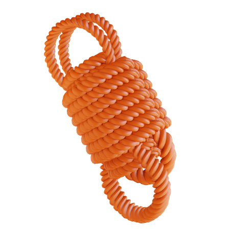 Hiking Rope  3D Illustration