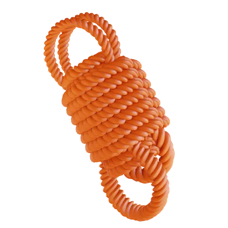 Hiking Rope  3D Illustration