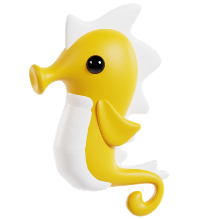 Hippocampe  3D Icon