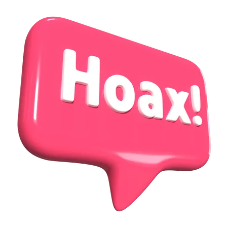 Hoax  3D Icon